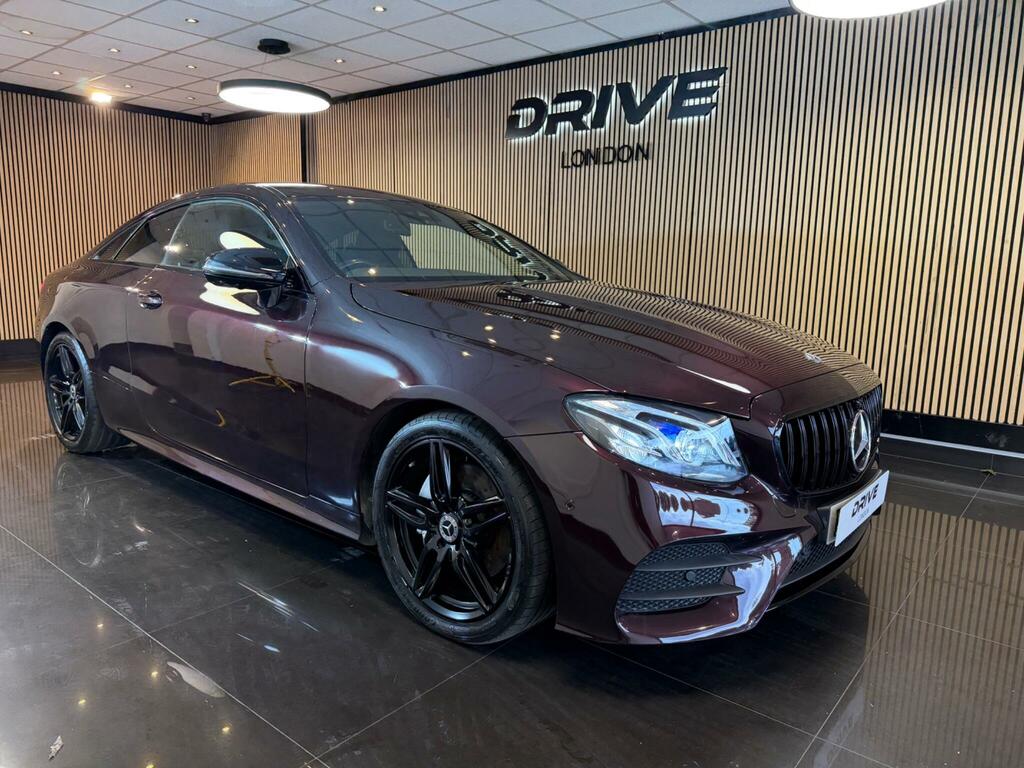 Mercedes-Benz E Class 2.0 E220d Amg Line G-tronic Euro 6 Ss Red