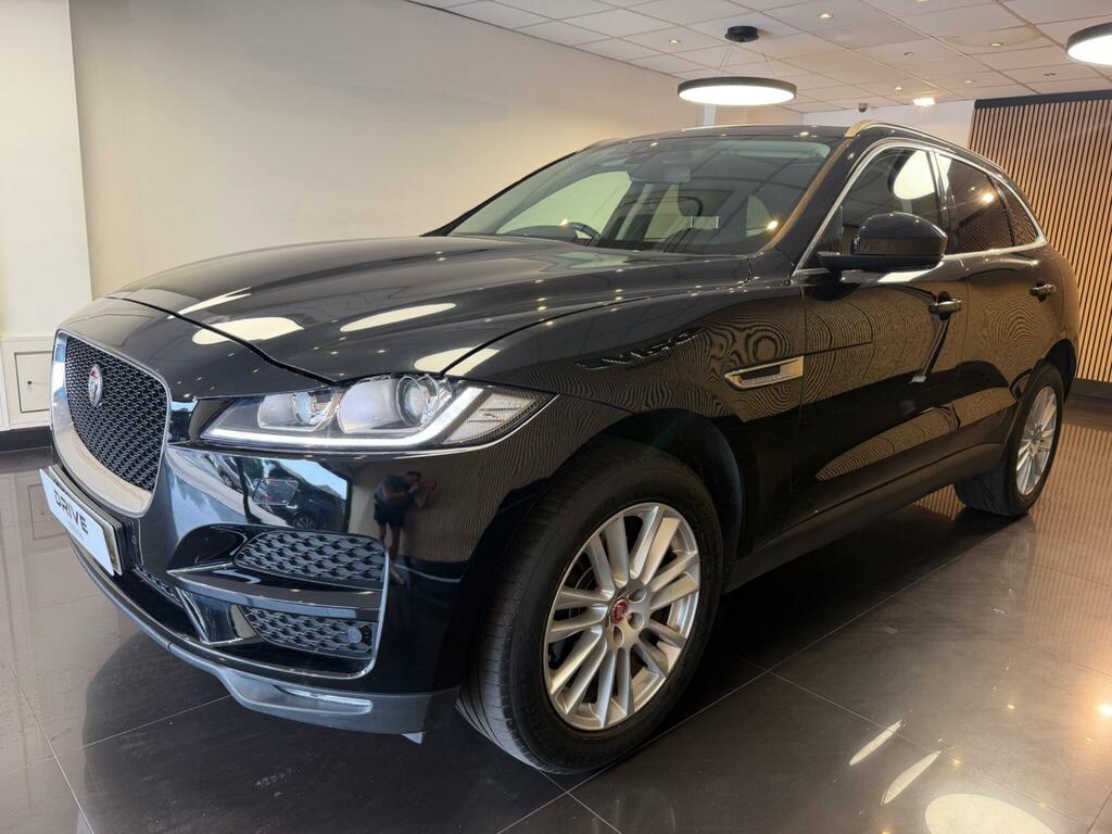Jaguar F-Pace 2.0 D180 Portfolio Awd Euro 6 Ss Black #3