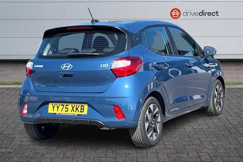 Hyundai I10 I10 1.0 63 Advance Nav Hatchback YY75XKB Blue #3