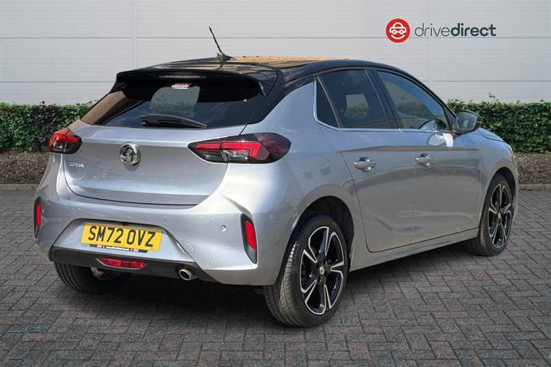 Vauxhall Corsa 1.2 Turbo Ultimate Hatchback Eur SM72OVZ Grey #3