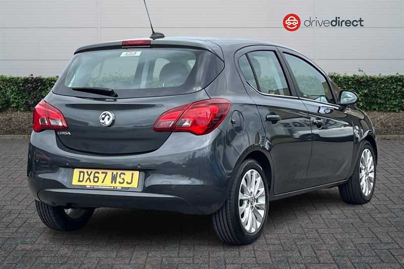 Vauxhall Corsa 1.4I Ecotec Se Hatchback Euro 6 DX67WSJ Grey #3