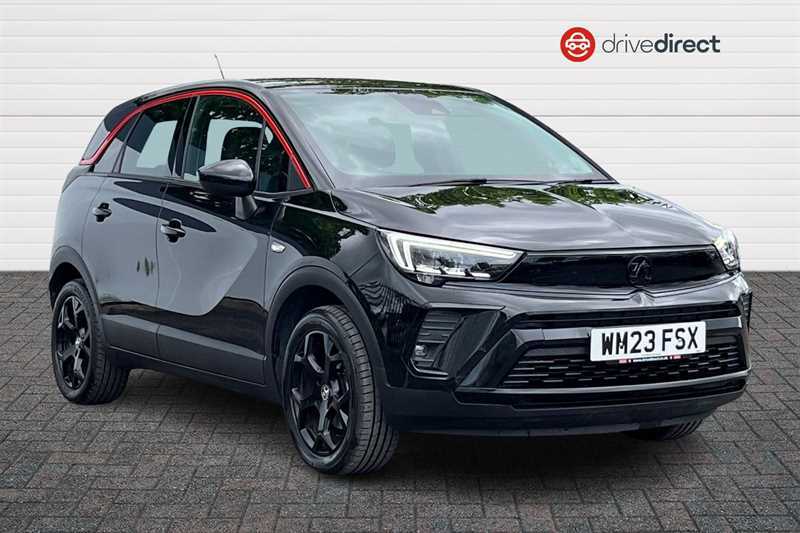 Vauxhall Crossland 1.2 Turbo Gs Suv Euro 6 Ss 1 Black