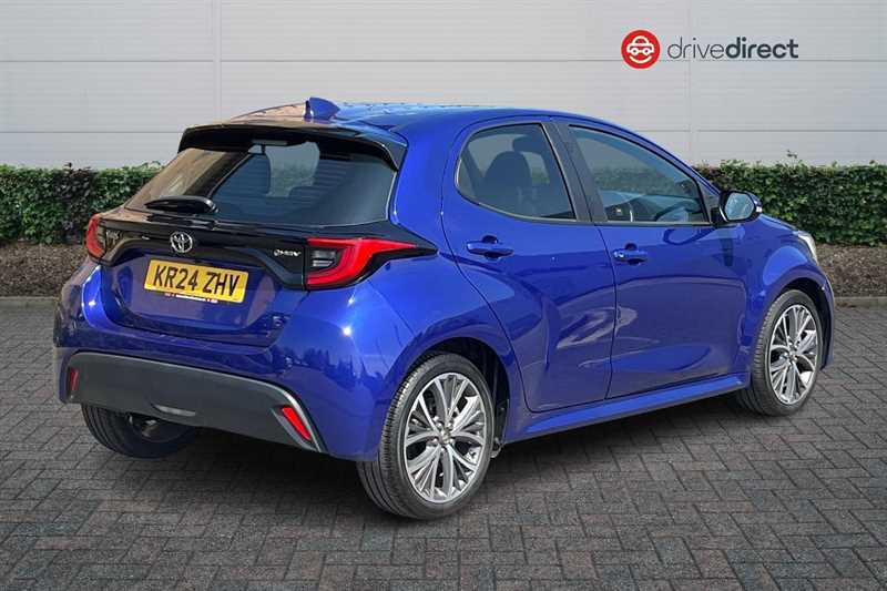 Toyota Yaris 1.5 Vvt-h Excel Hatchback Hybrid E-cvt KR24ZHV Blue #3