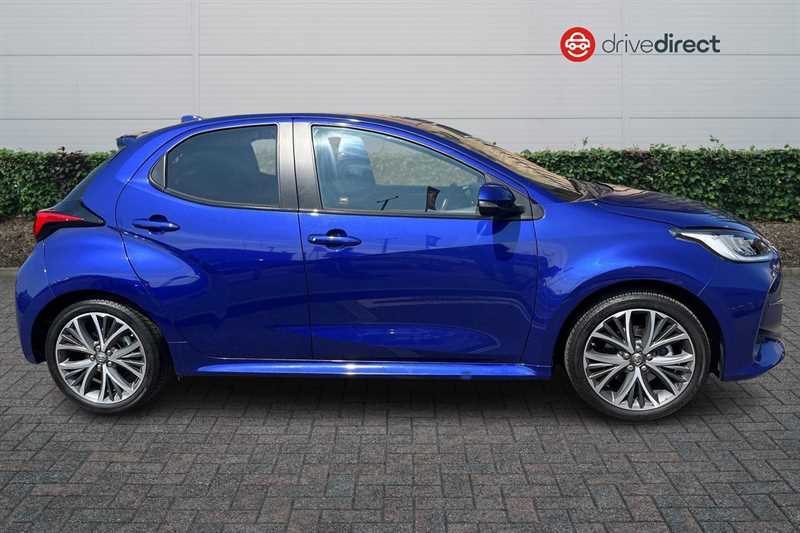 Toyota Yaris 1.5 Vvt-h Excel Hatchback Hybrid E-cvt KR24ZHV Blue #2