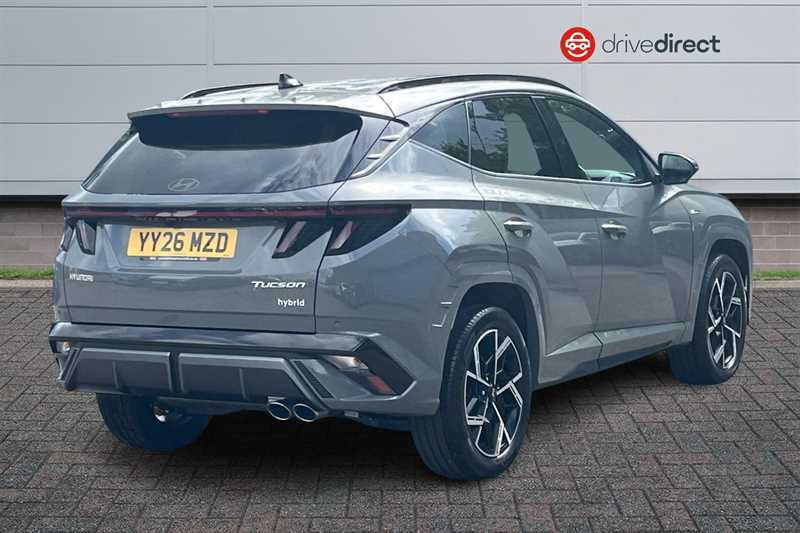 Hyundai Tucson 1.6T Hybrid N Line Edition Suv Hybrid A YY26MZD Grey #3
