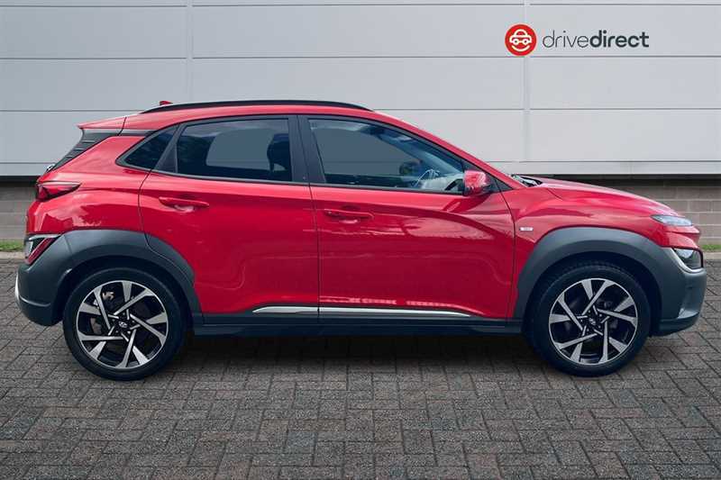 Hyundai Kona 1.0 T-gdi Mhev Premium Suv Hybrid Manua PE23ZZU Red #2