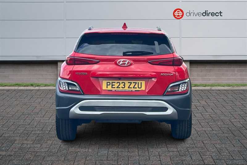 Hyundai Kona 1.0 T-gdi Mhev Premium Suv Hybrid Manua PE23ZZU Red #4