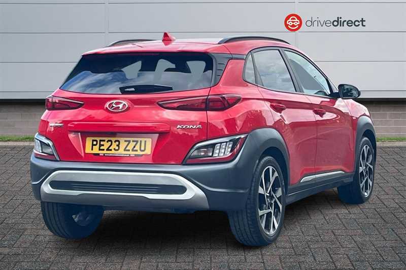 Hyundai Kona 1.0 T-gdi Mhev Premium Suv Hybrid Manua PE23ZZU Red #3