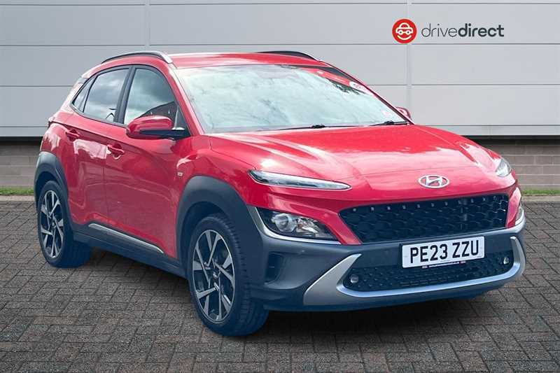 Hyundai Kona 1.0 T-gdi Mhev Premium Suv Hybrid Manua Red