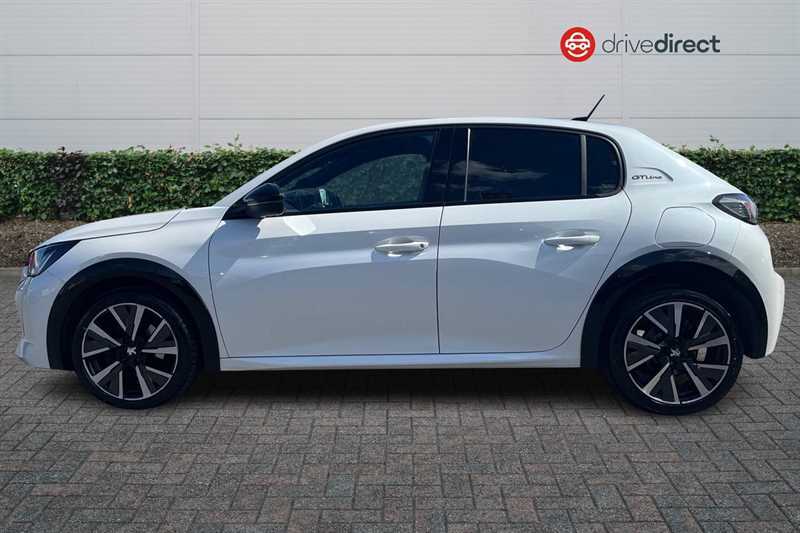 Peugeot 208 1.2 Puretech Gt Line Hatchback E KN70OUP White #6