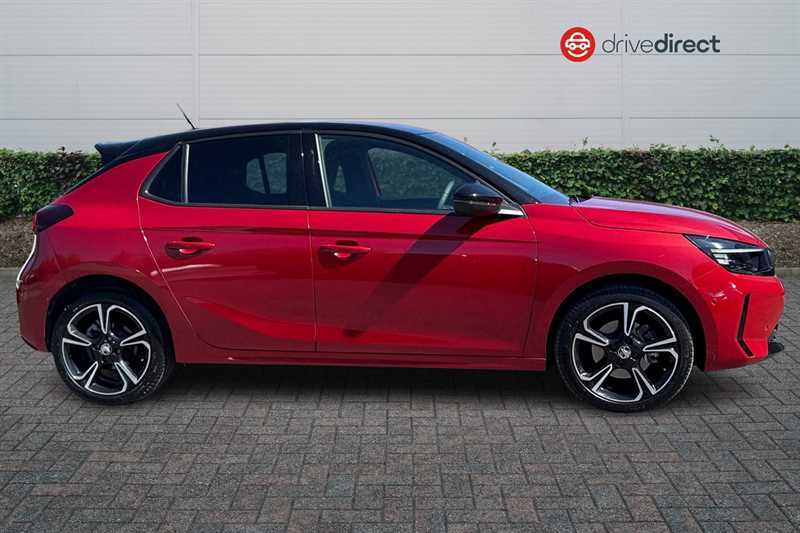 Vauxhall Corsa 1.2 Turbo Gs Hatchback Euro 6 Ss LN24SXO Red #2