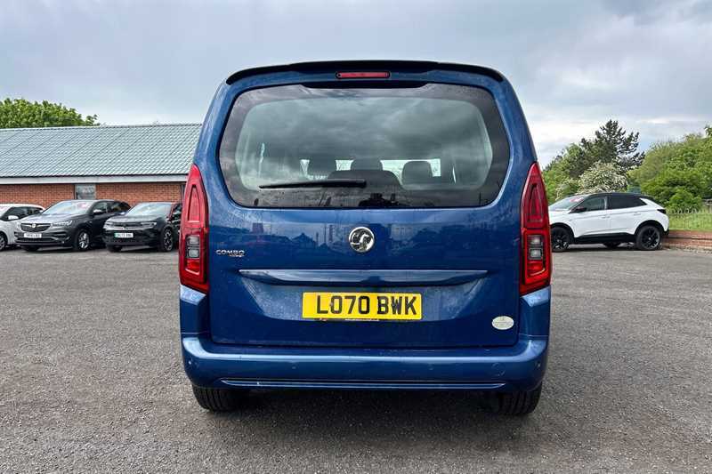 Vauxhall Combo Life 1.2 Turbo Energy Mpv Euro 6 Ss LO70BWK Blue #3