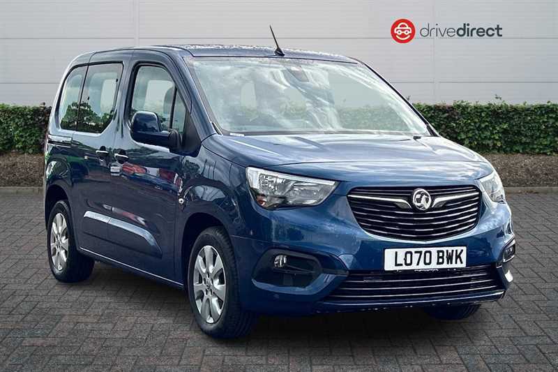 Vauxhall Combo Life 1.2 Turbo Energy Mpv Euro 6 Ss Blue