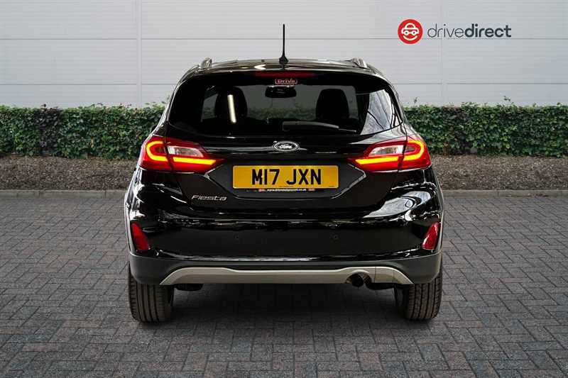 Ford Fiesta 1.0T Ecoboost Active 1 Hatchback M17JXN Black #4