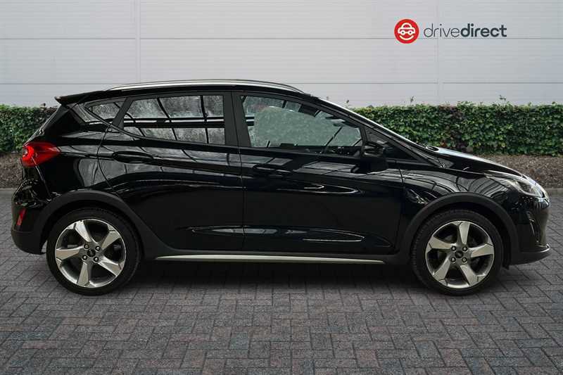 Ford Fiesta 1.0T Ecoboost Active 1 Hatchback M17JXN Black #2
