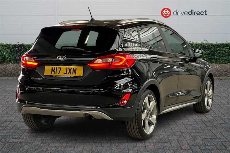 Ford Fiesta 1.0T Ecoboost Active 1 Hatchback M17JXN Black #3