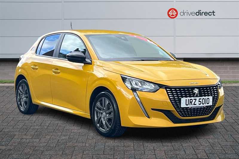 Peugeot 208 1.2 Puretech Active Premium Hatchback Yellow