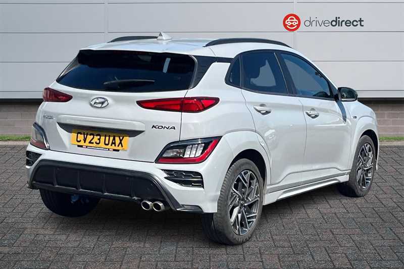 Hyundai Kona 1.0 T-gdi Mhev N Line Suv Hybrid Grey #3