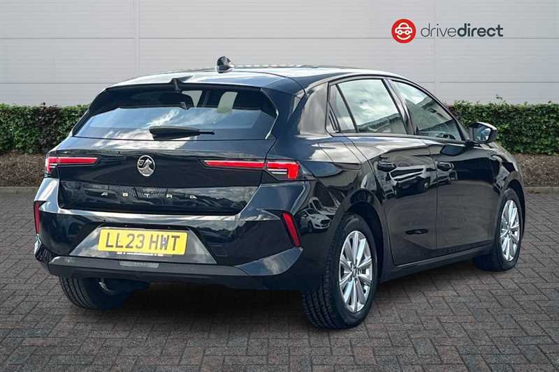 Vauxhall Astra 1.2 Turbo Design Hatchback Euro LL23HWT Black #3