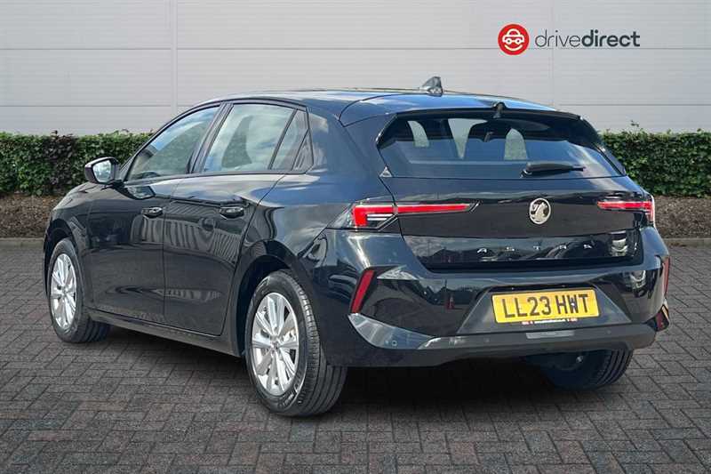 Vauxhall Astra 1.2 Turbo Design Hatchback Euro LL23HWT Black #5
