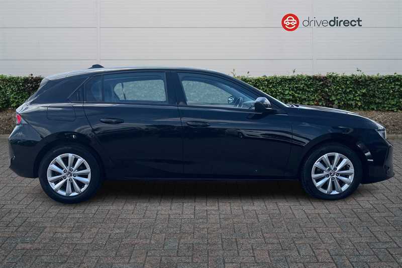Vauxhall Astra 1.2 Turbo Design Hatchback Euro LL23HWT Black #2