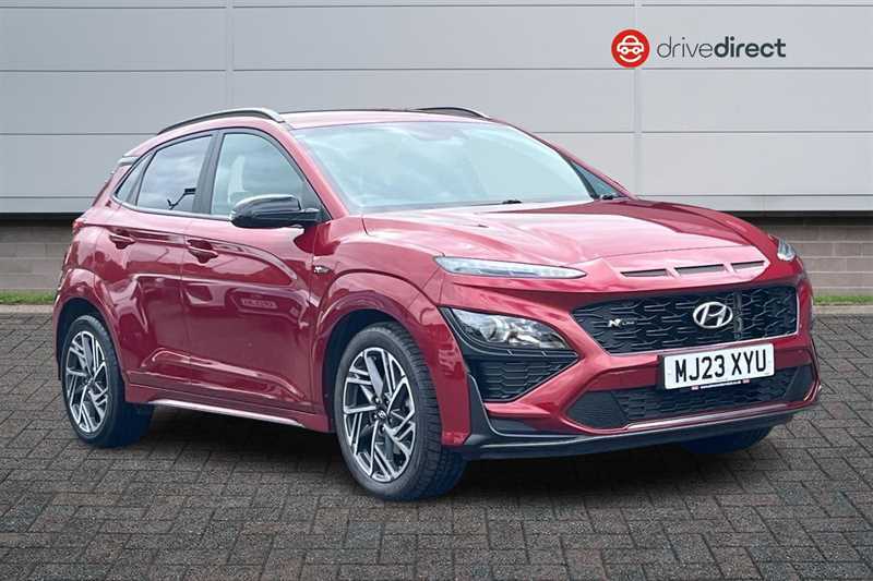 Hyundai Kona 1.0 T-gdi Mhev N Line Suv Hybrid Red