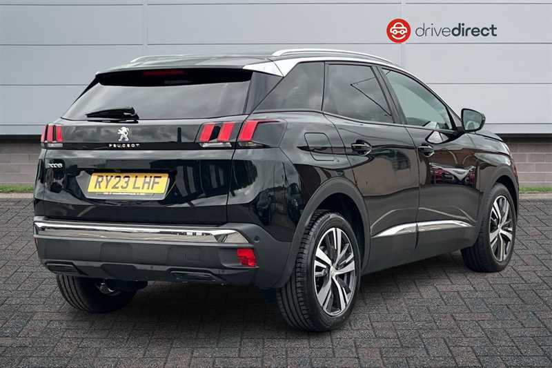 Peugeot 3008 1.2 Puretech Allure Premium Suv Eat E RY23LHF Black #3