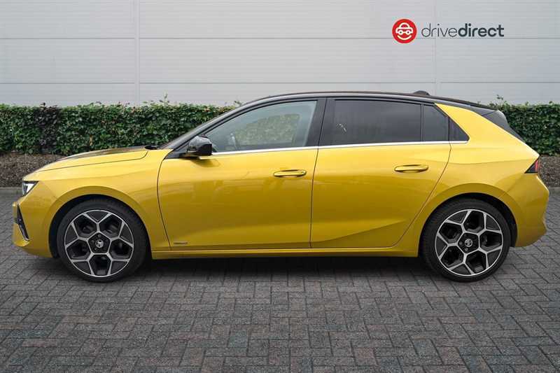Vauxhall Astra 1.2 Turbo Ultimate Hatchback Euro KM23HTE Yellow #6