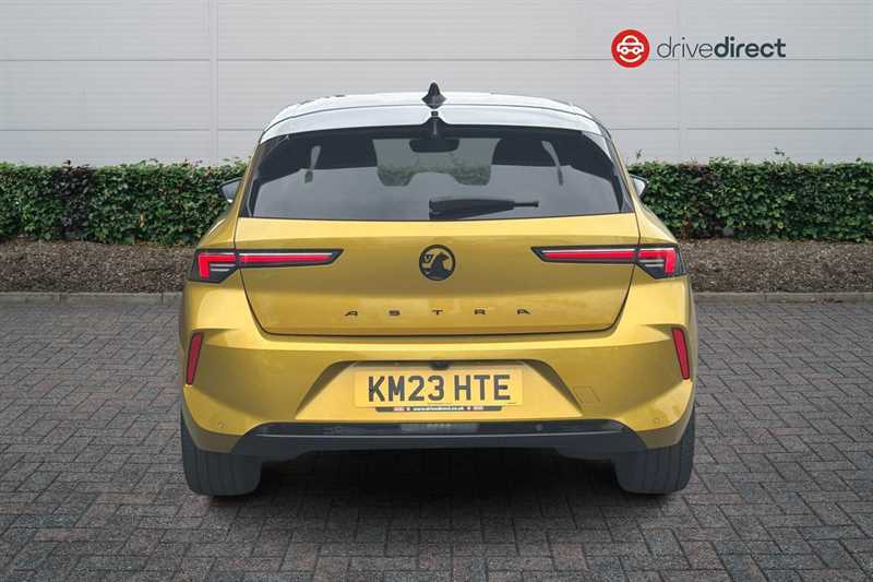 Vauxhall Astra 1.2 Turbo Ultimate Hatchback Euro KM23HTE Yellow #4
