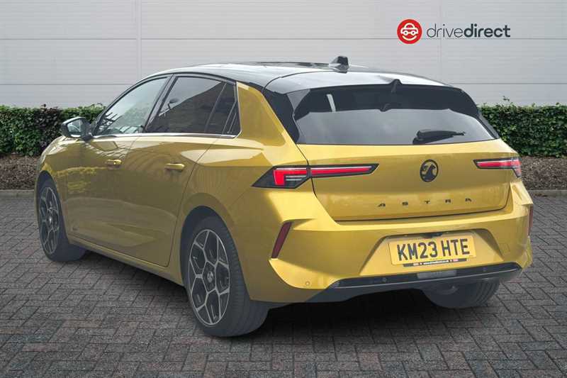 Vauxhall Astra 1.2 Turbo Ultimate Hatchback Euro KM23HTE Yellow #5