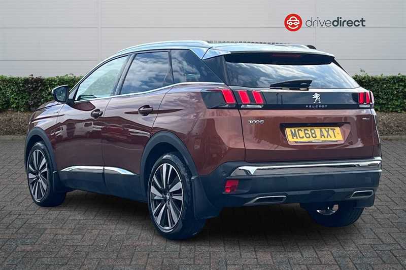 Peugeot 3008 1.6 Puretech Gt Line Premium Suv Eat Eu MC68AXT Brown #5