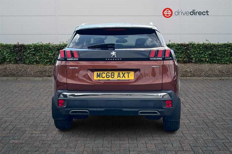 Peugeot 3008 1.6 Puretech Gt Line Premium Suv Eat Eu MC68AXT Brown #4
