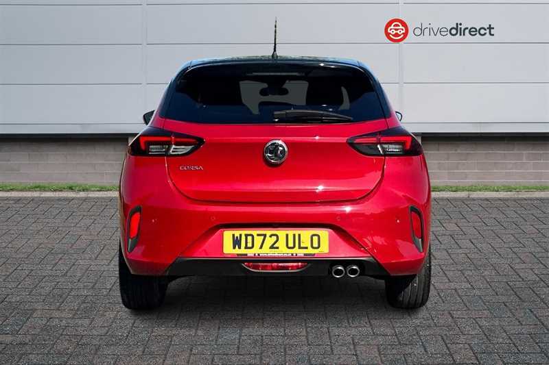 Vauxhall Corsa 1.2 Turbo Ultimate Hatchback Euro WD72ULO Red #4