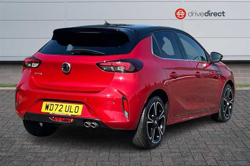 Vauxhall Corsa 1.2 Turbo Ultimate Hatchback Euro WD72ULO Red #3