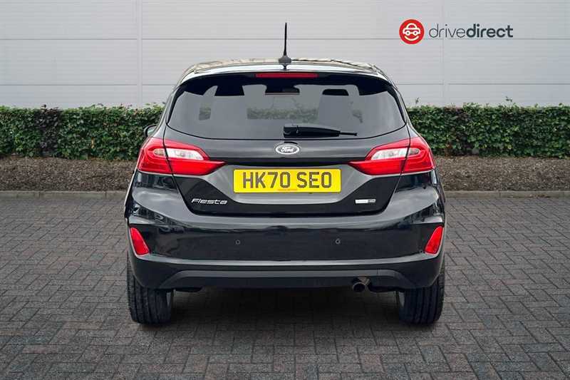 Ford Fiesta 1.0T Ecoboost Mhev Titanium X Hatchback HK70SEO Black #4