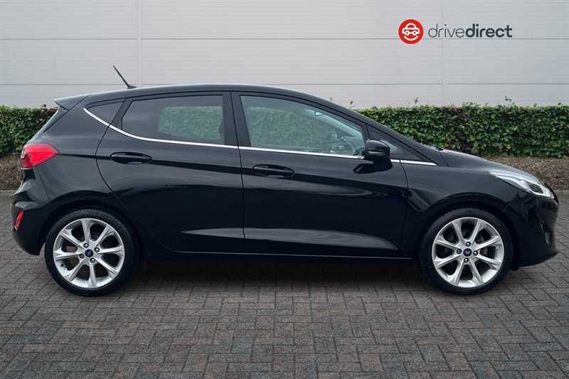 Ford Fiesta 1.0T Ecoboost Mhev Titanium X Hatchback HK70SEO Black #2