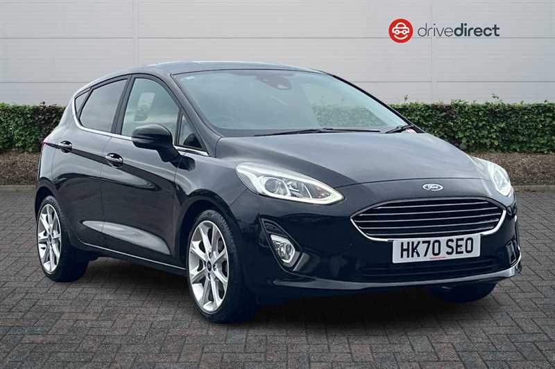 Ford Fiesta 1.0T Ecoboost Mhev Titanium X Hatchback Black