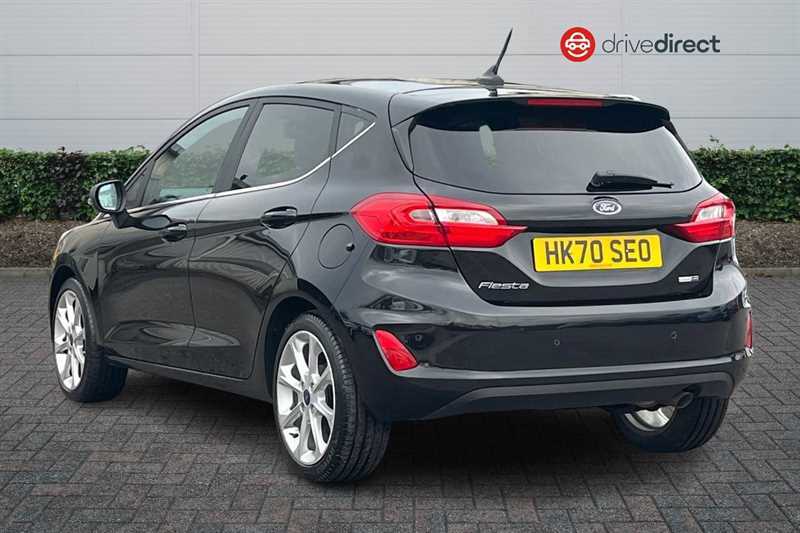 Ford Fiesta 1.0T Ecoboost Mhev Titanium X Hatchback HK70SEO Black #5