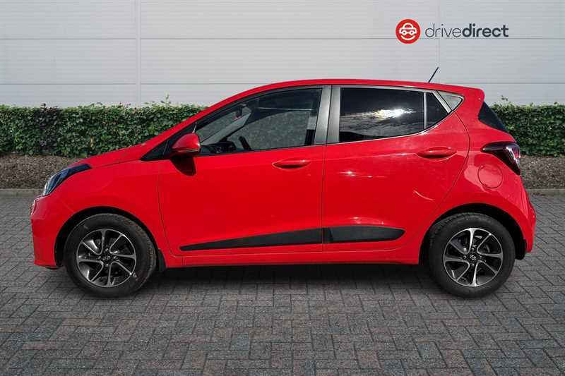 Hyundai I10 1.0 Premium Hatchback Euro 6 67 YW19HRA Red #6