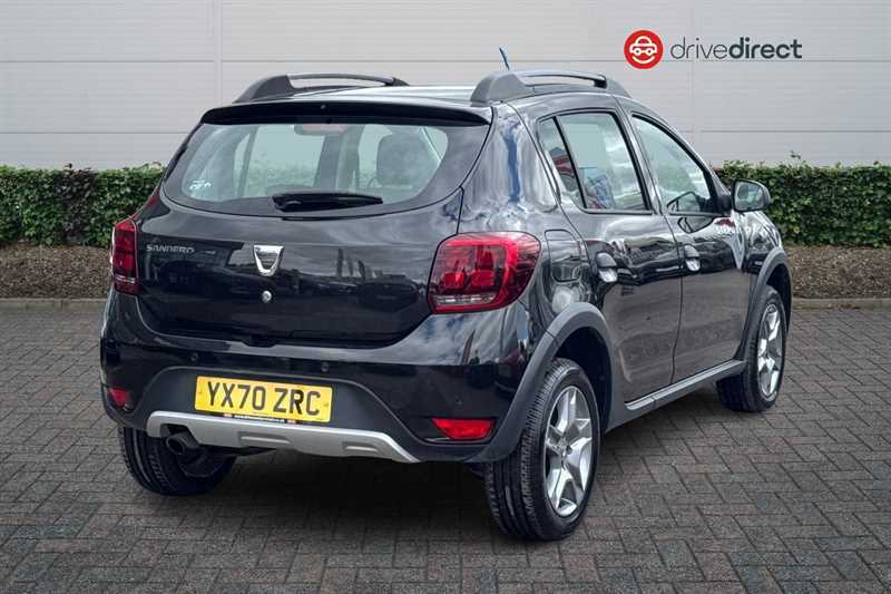Dacia Sandero Stepway 0.9 Tce Comfort Hatchback Euro 6 YX70ZRC Black #3