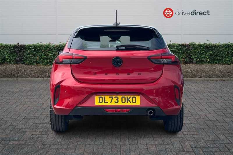 Vauxhall Corsa 1.2 Turbo Gs Hatchback Euro 6 S DL73OKO Red #4