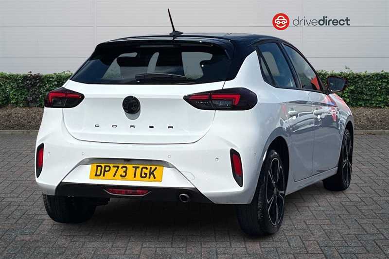 Vauxhall Corsa 1.2 Turbo Gs Hatchback Euro 6 S DP73TGK White #3