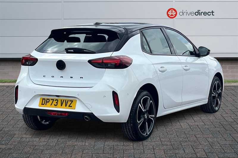 Vauxhall Corsa 1.2 Turbo Gs Hatchback Euro 6 S DP73VVZ White #3