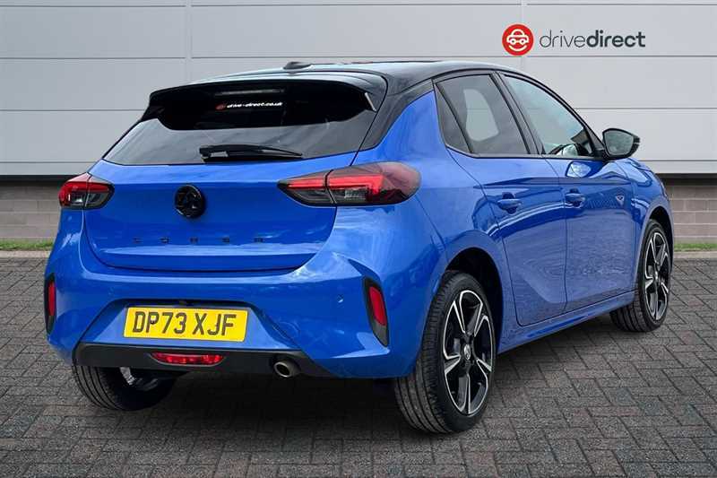 Vauxhall Corsa 1.2 Turbo Gs Hatchback Euro 6 S DP73XJF Blue #3
