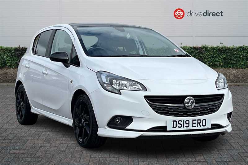 Vauxhall Corsa 1.4I Ecotec Sri VX Line Nav Black Hatchback Pe White