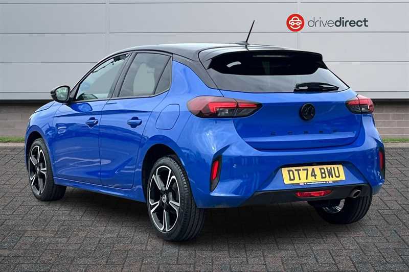 Vauxhall Corsa 1.2 Turbo Gs Hatchback Euro 6 S DT74BWU Blue #5