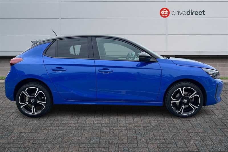 Vauxhall Corsa 1.2 Turbo Gs Hatchback Euro 6 S DT74BWU Blue #2