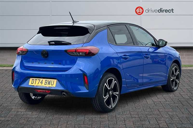 Vauxhall Corsa 1.2 Turbo Gs Hatchback Euro 6 S DT74BWU Blue #3