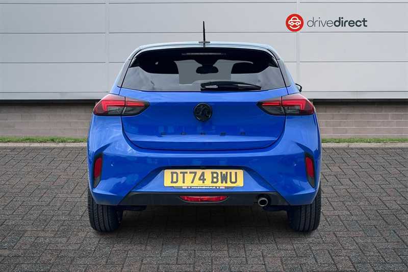 Vauxhall Corsa 1.2 Turbo Gs Hatchback Euro 6 S DT74BWU Blue #4