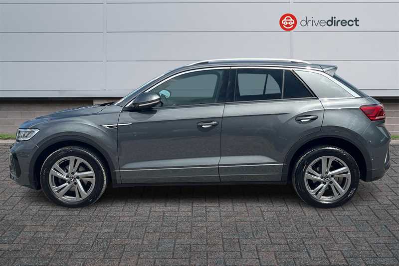 Volkswagen T-Roc 1.5 Tsi R-line Suv Dsg Euro 6 Ss 15 DV72UTX Grey #6